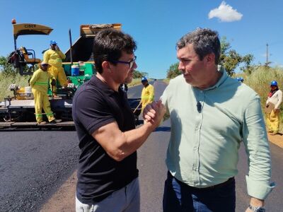 Imagem da notícia Próximo dos 100% de ligações rodoviárias asfaltadas: Prefeito anuncia projeto executivo da Rodovia MS-135 em Costa Rica